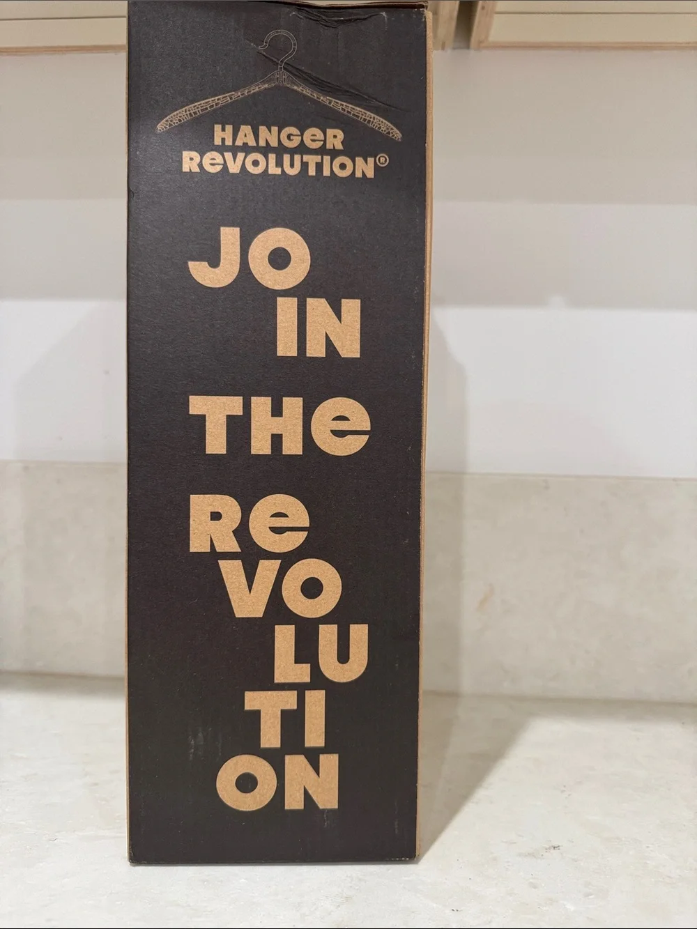 Revolution Foldable Garment Hangers - Brown Kraft Box
